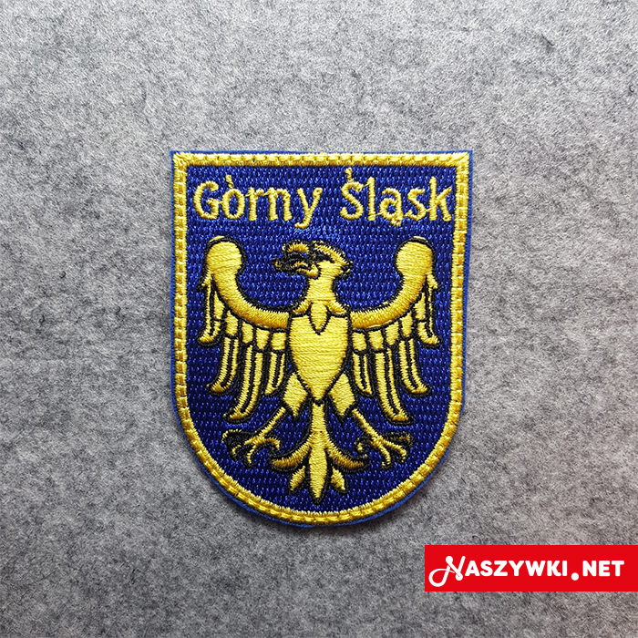 G rny l sk Herb Piastowski Z Napisem Sklep Z Naszywkami Produkcja G rny l sk Herb Piastowski Z Napisem Sklep Z Naszywkami Produkcja